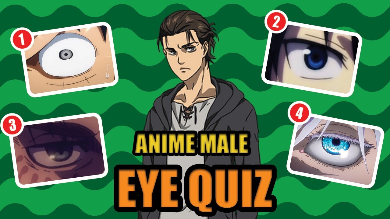 Guess The Popular Anime Male Characters By Their Eyes