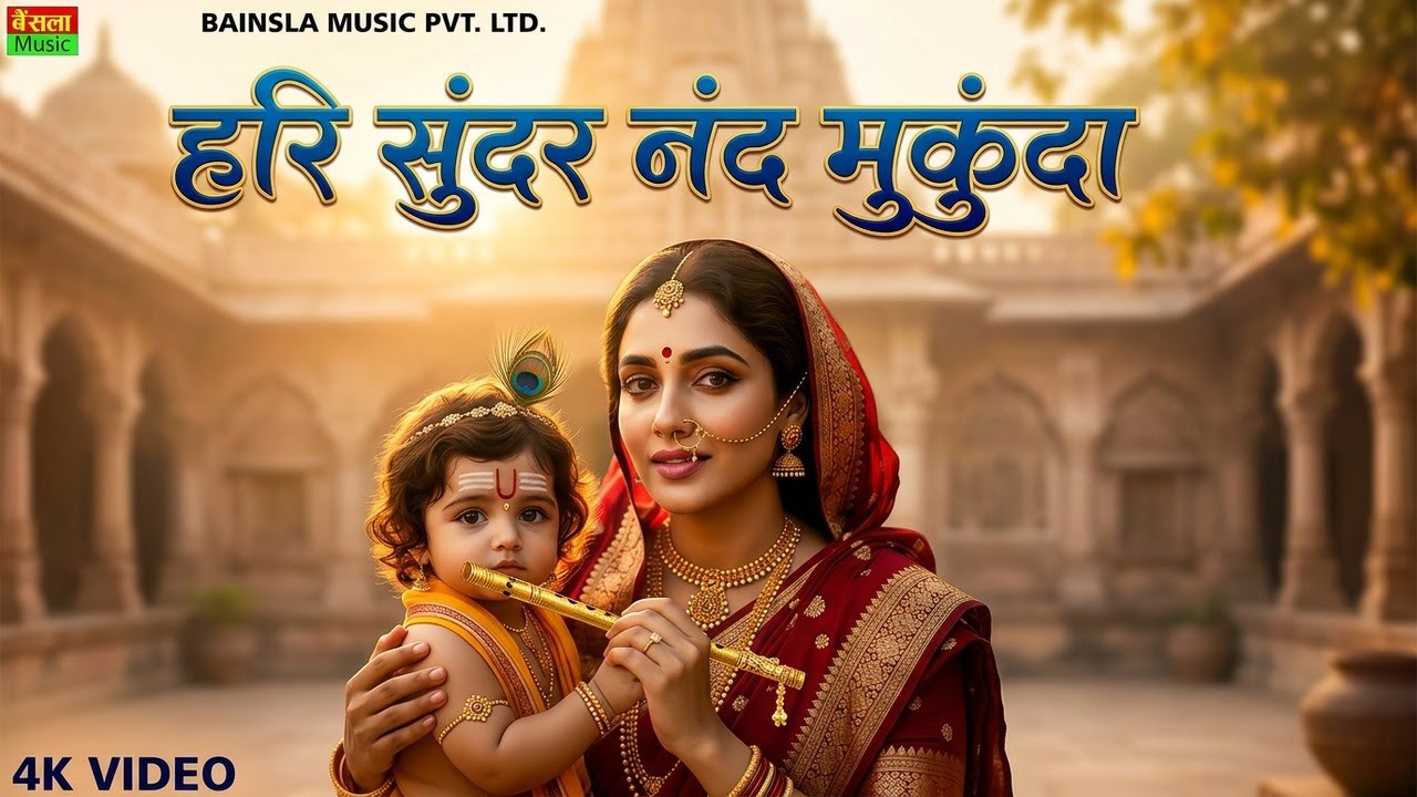 हरि सुंदर नंद मुकुंदा | Hari Sundar Nand Mukunda | Beautiful Krishna Bhajan 2026 | Mornning Bhajan