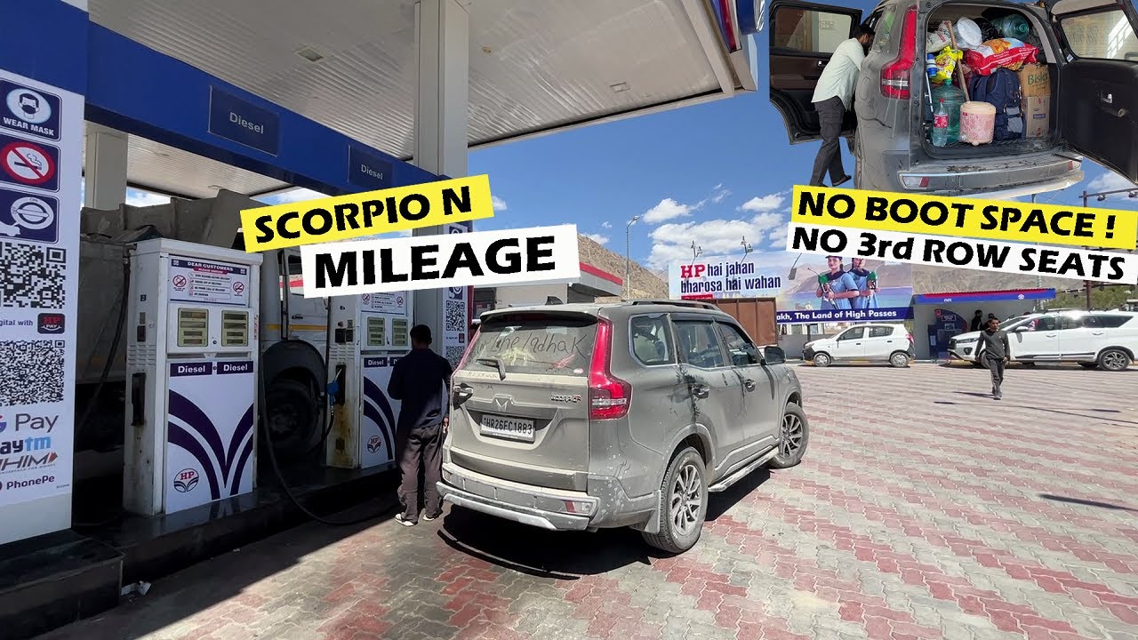 *Mileage on Leh Ladakh Hills & Boot Sapce* Scorpio N | Ep4