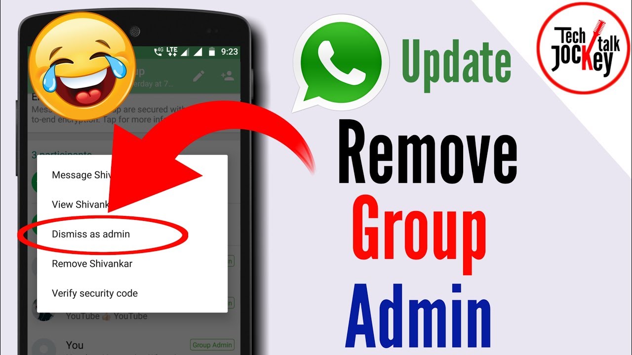 How to Remove WhatsApp Group Admin | Dismiss as Admin Update - WhatsApp New Update 2018 in Hindi