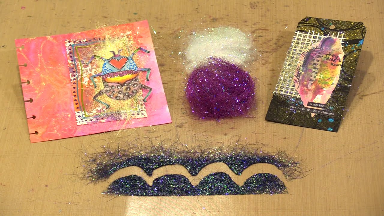 Fabulous Iridescent Angelina For Mixed Media Creating by Joggles.com