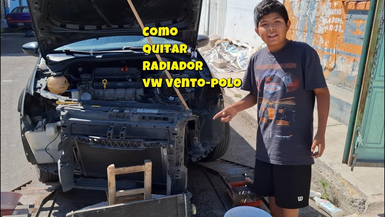 Como quitar el RADIADOR | VW VENTO, POLO. (CAMBIO)
