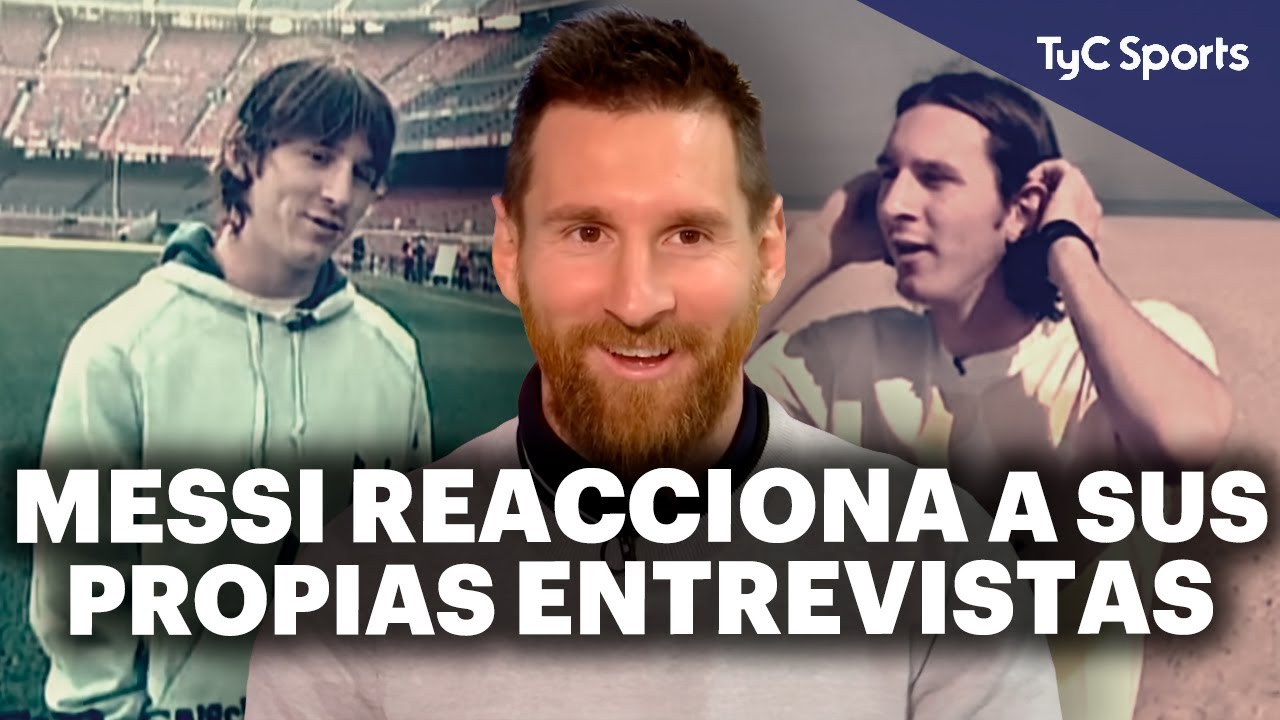 LIONEL MESSI reacciona a SUS ENTREVISTAS en TyC SPORTS ⚽ Entrevista completa 🔥 ESPECIALES 2019