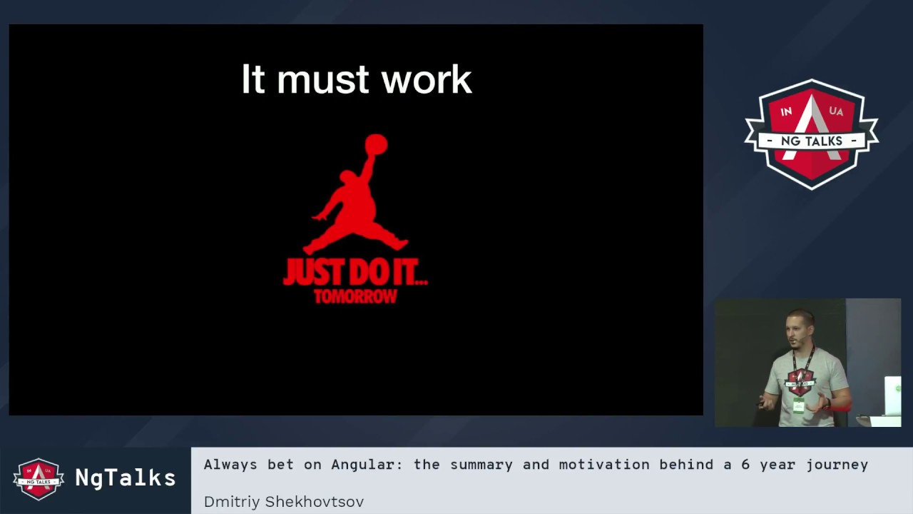 Dmitriy Shekhovtsov - Always bet on Angular: the summary and motivation behind a 6 year journey