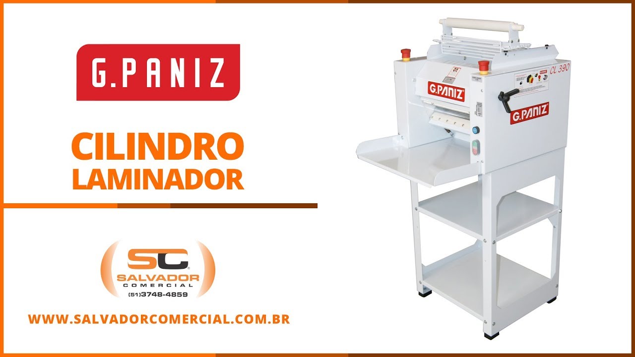 Cilindro Laminador G Paniz CL 390 - Salvador Comercial