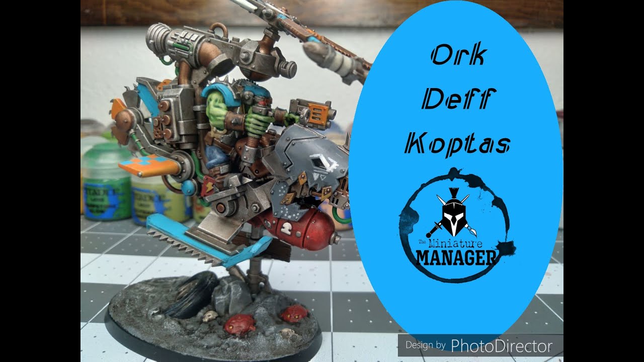 How to Paint Ork Deff Koptas