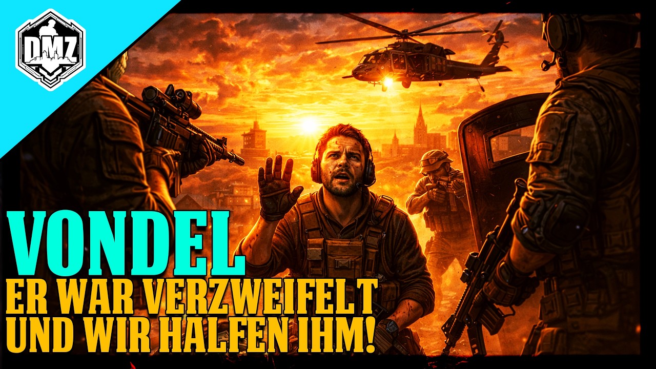 Vondel DMZ | Er war komplett verzweifelt… und wir helfen ihm 😂