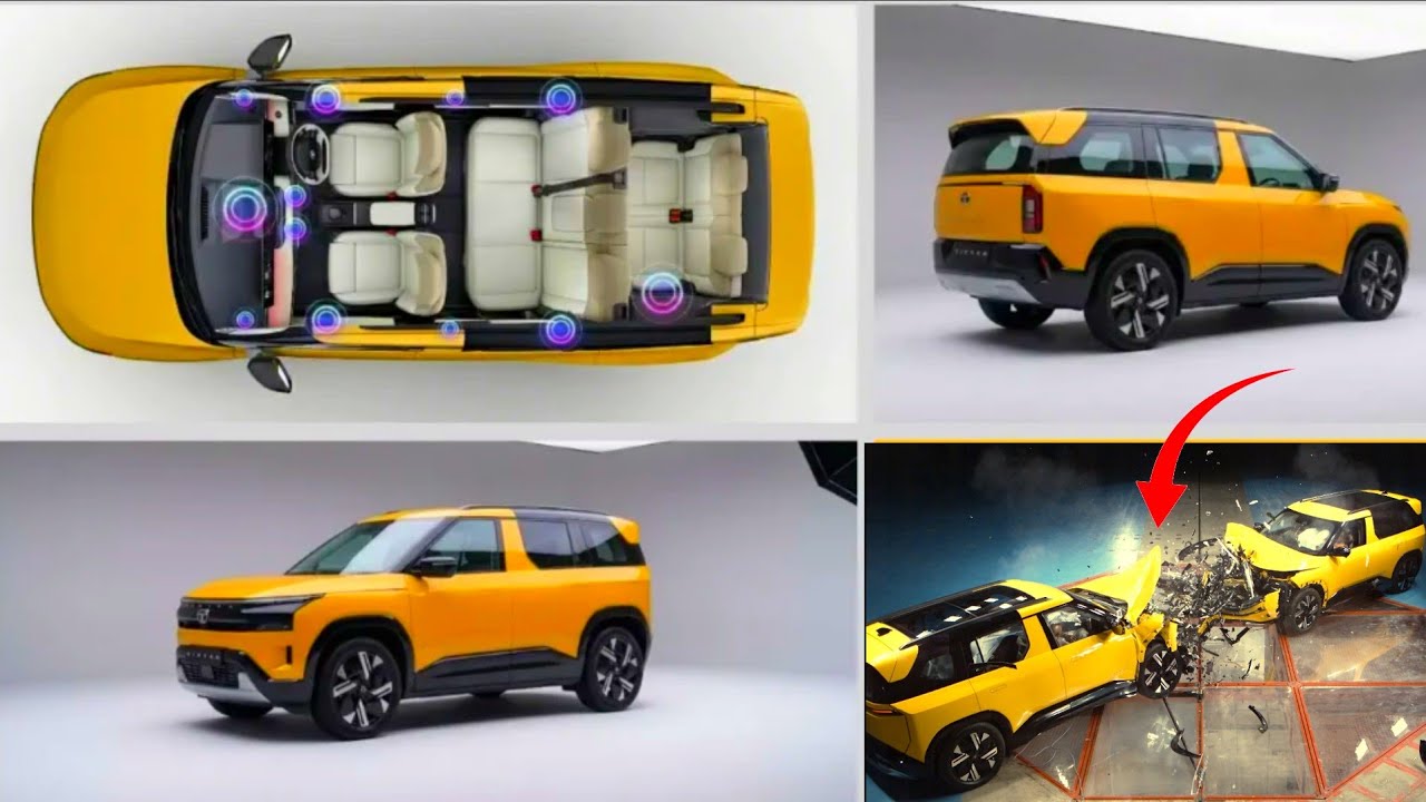 Tata Sierra Real Crash Test! India Shocked After This Impact 😱 | Full Safety Review
