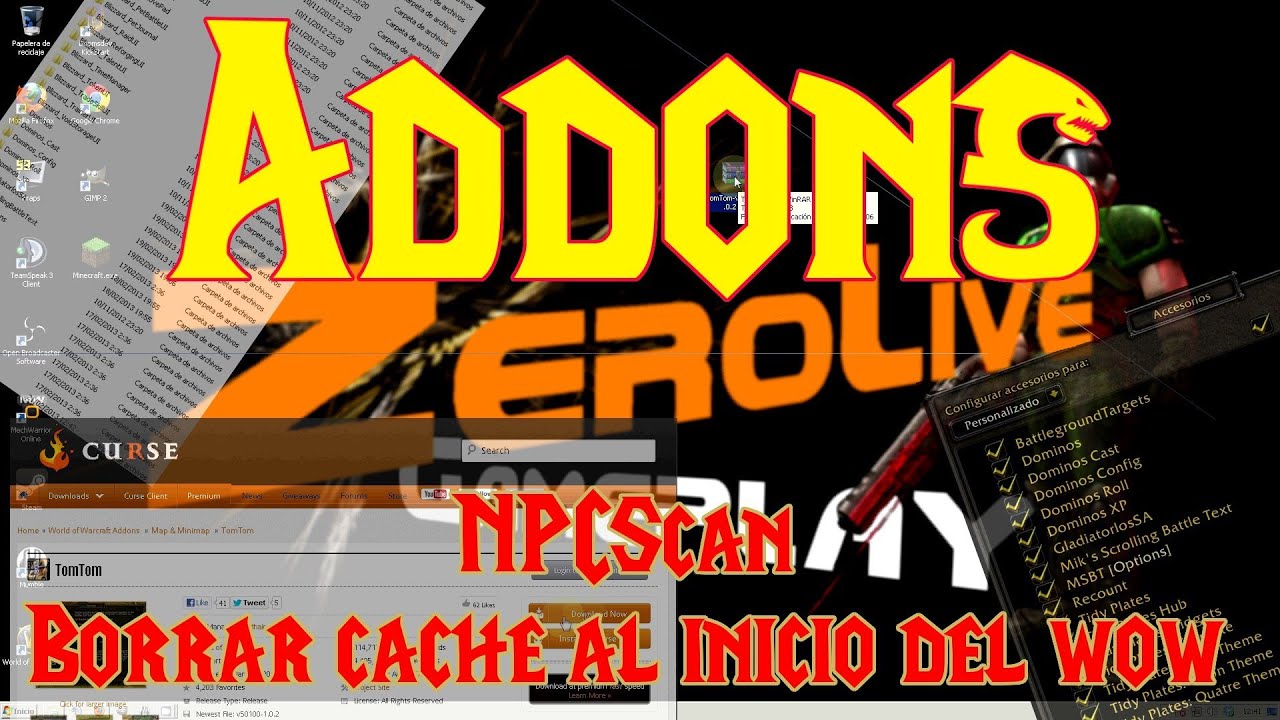 World of Warcraft : Arrancar siempre WoW con la cache limpia.