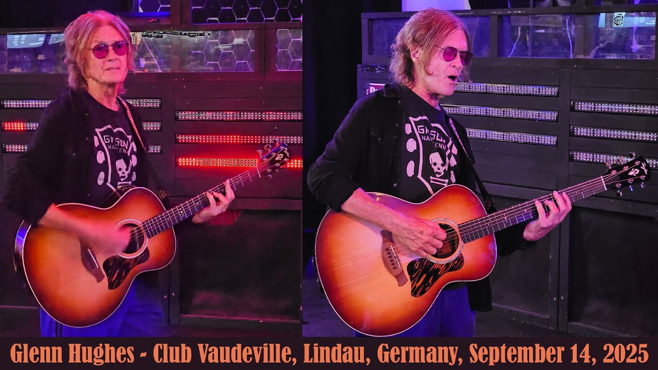 Glenn Hughes - Coast to Coast (Trapeze song), Club Vaudeville, Lindau, Germany, September 14, 2025