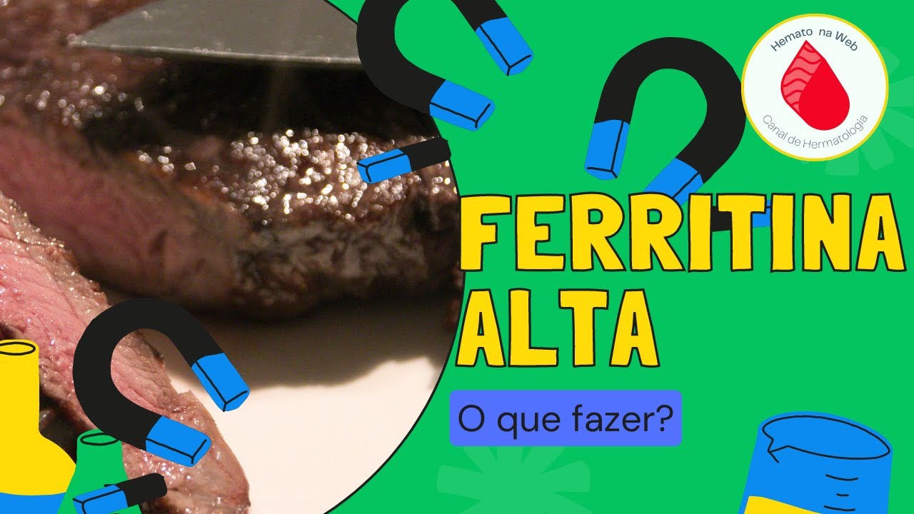 O que SIGNIFICA ter a FERRITINA ALTA? | Geydson  Cruz; MD,MSc