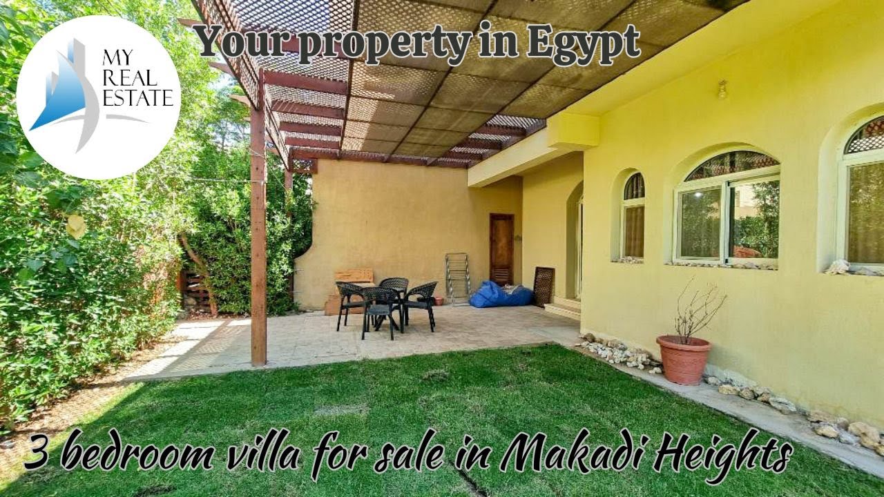 Furnished 3 bedroom villa for sale in Makadi Heights, Makadi, Red Sea, Egypt