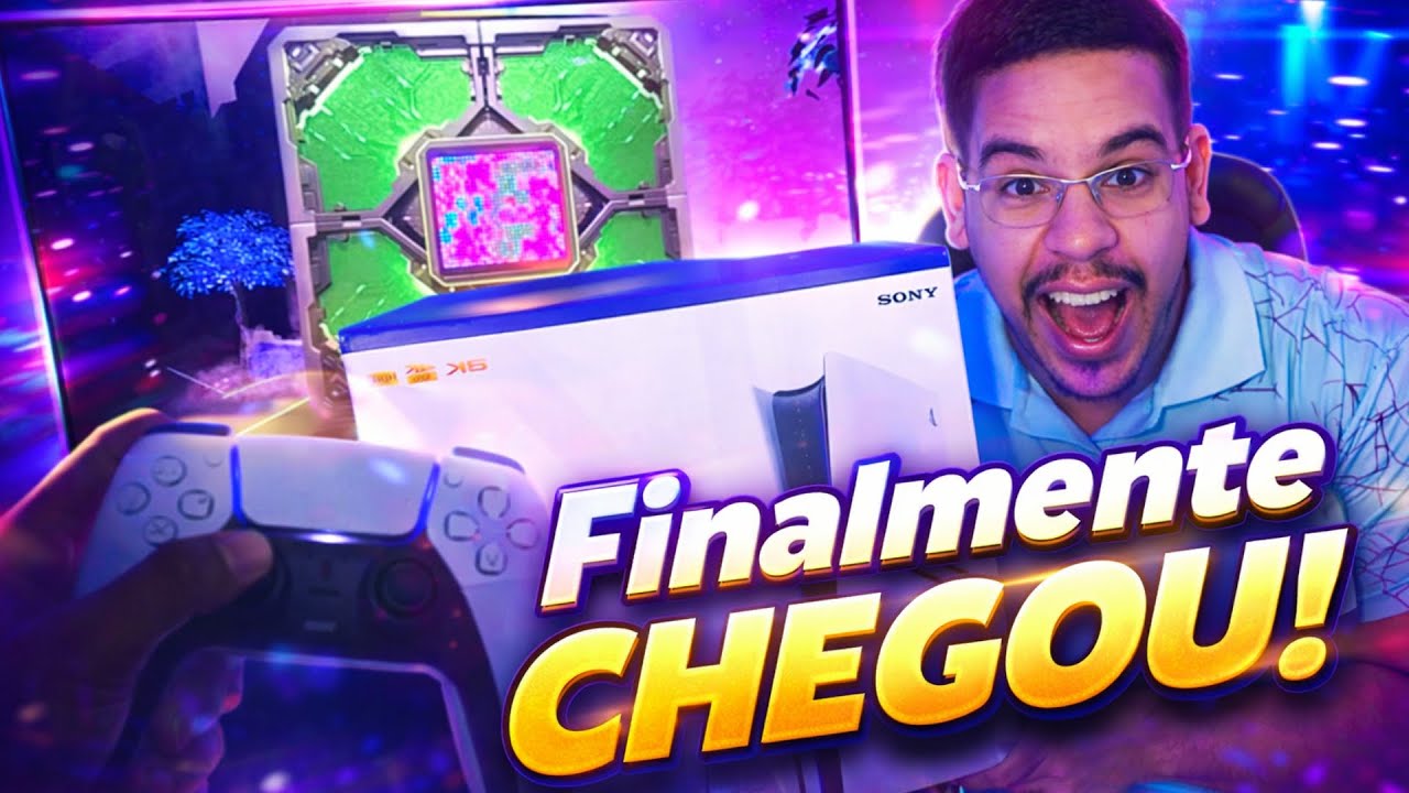 UNBOXING DO PS5! Depois de TANTA espera… CHEGOU!! 😍📦