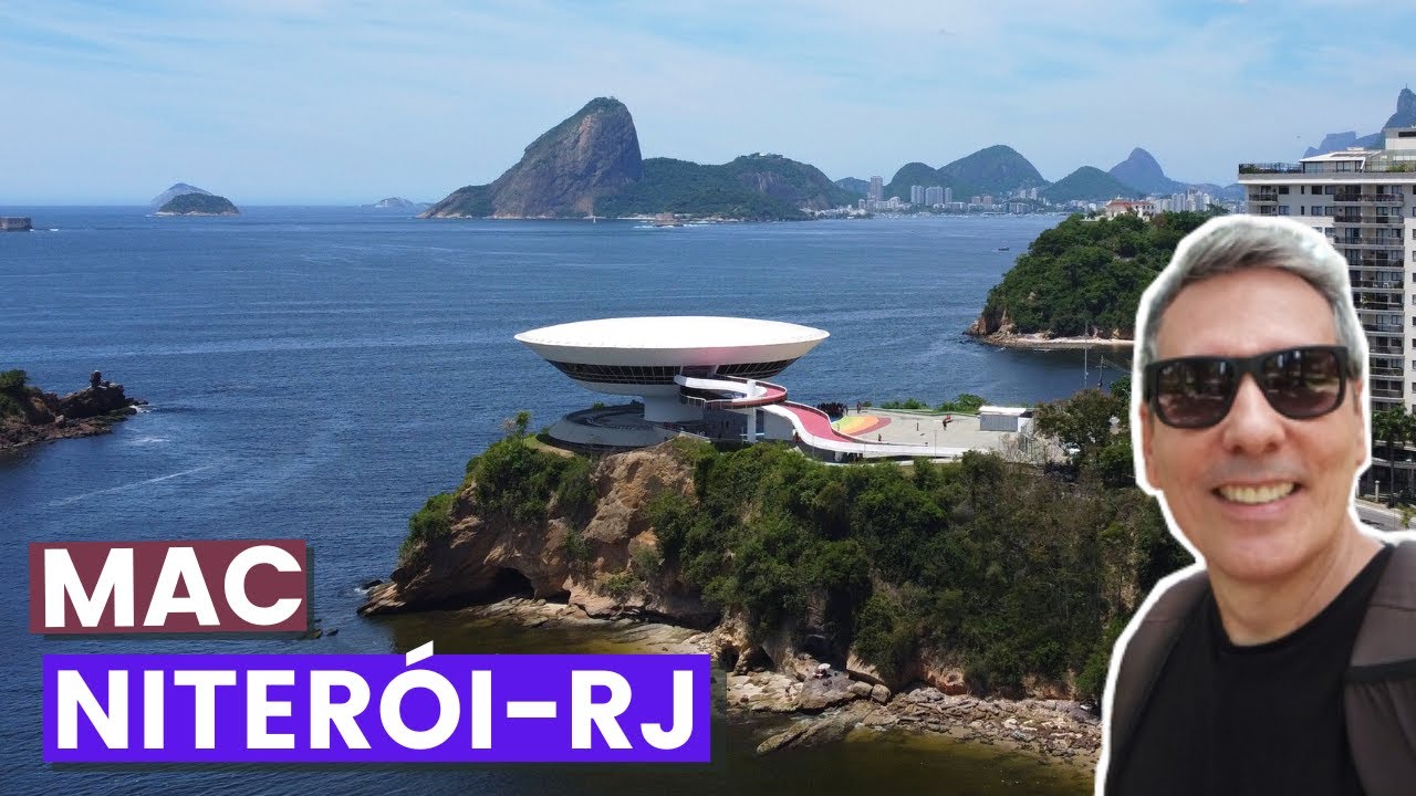MAC - MUSEU DE ARTE CONTEMPOR&Acirc;NEA DE NITER&Oacute;I RJ | Vista ESPETACULAR do RIO DE JANEIRO E NITER&Oacute;I