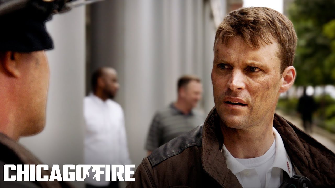 Firefighter's Emotions Overcome Him | Chicago Fire