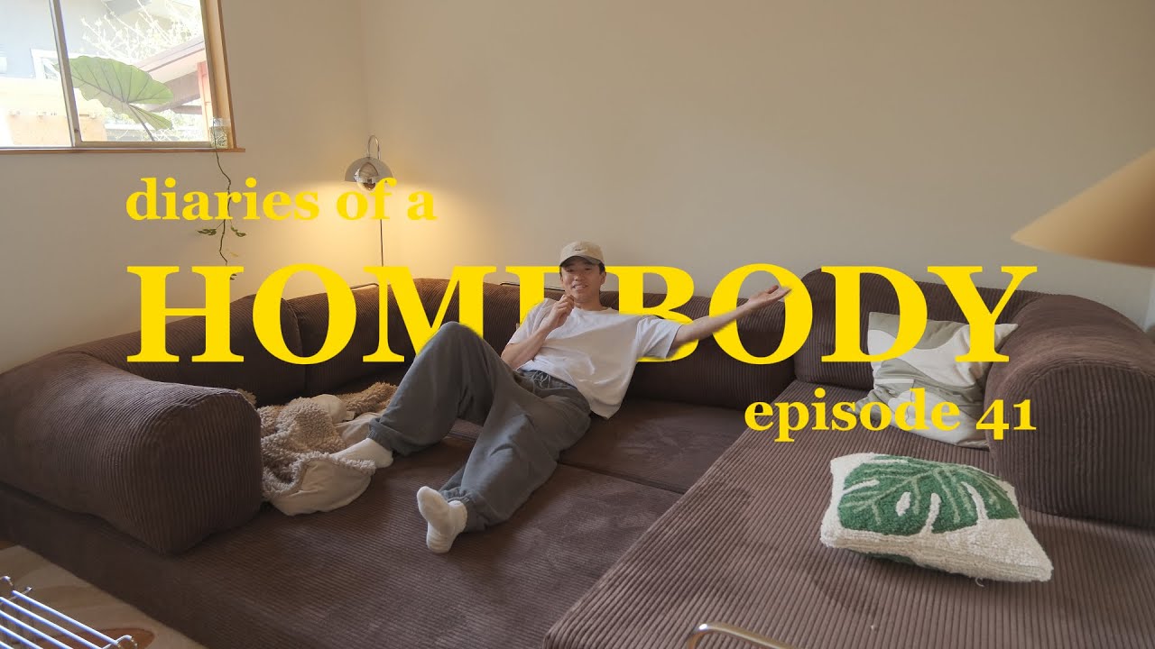 home theater setup (new sofa!), spring pond refresh, turning 25 | Homebody Diaries