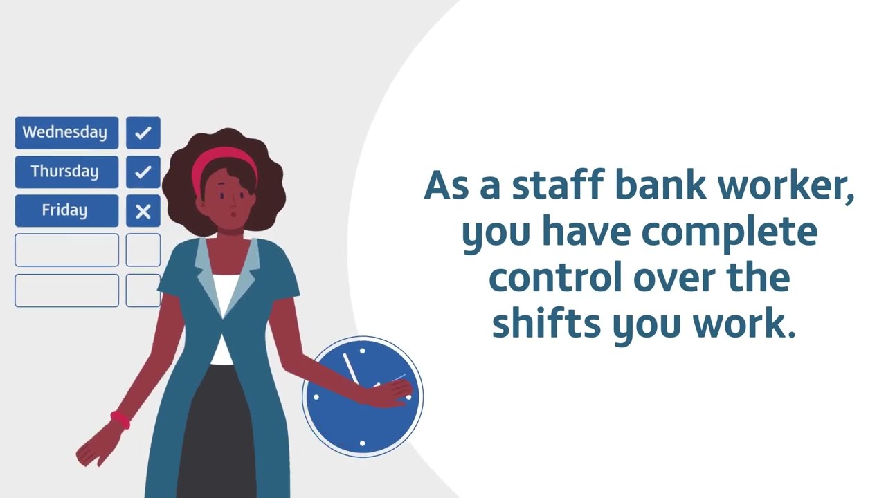 What are the benefits of working in an NHS staff bank?