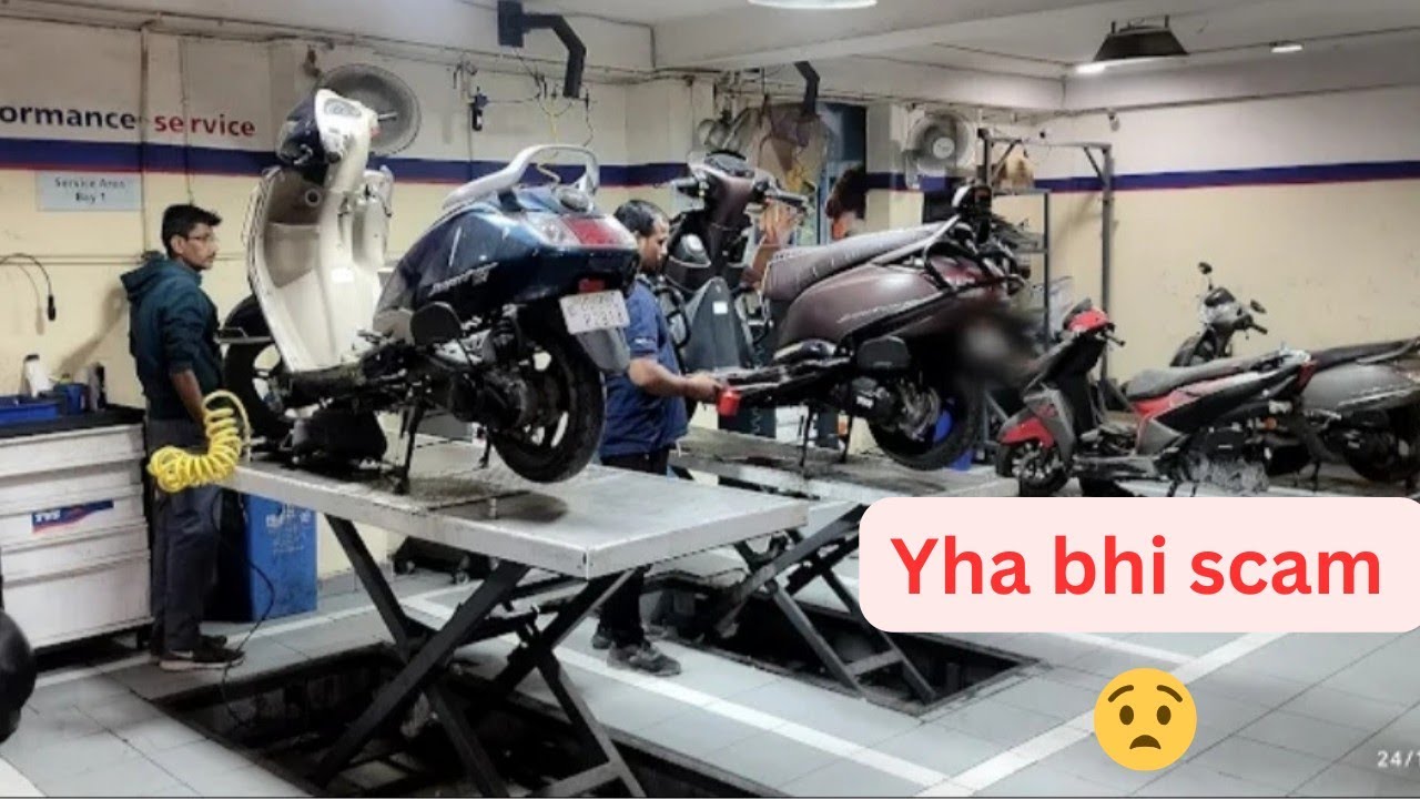 Tvs Service centre Scam | 4 Service jupiter | MOHIT NEGI VLOGS