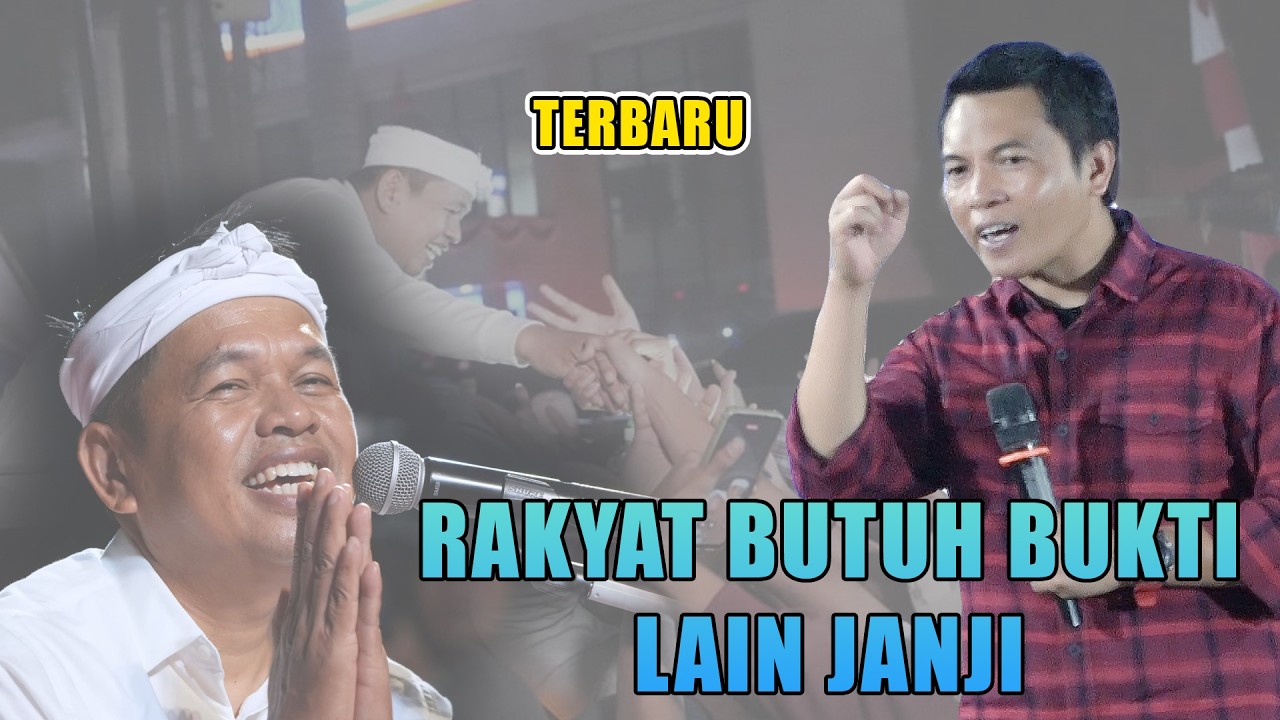 Rakyat Butuh Bukti, Lain Janji