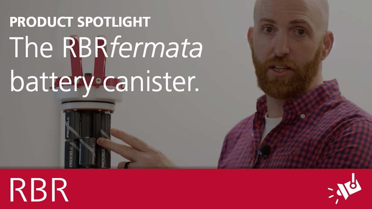 The RBRfermata battery canister