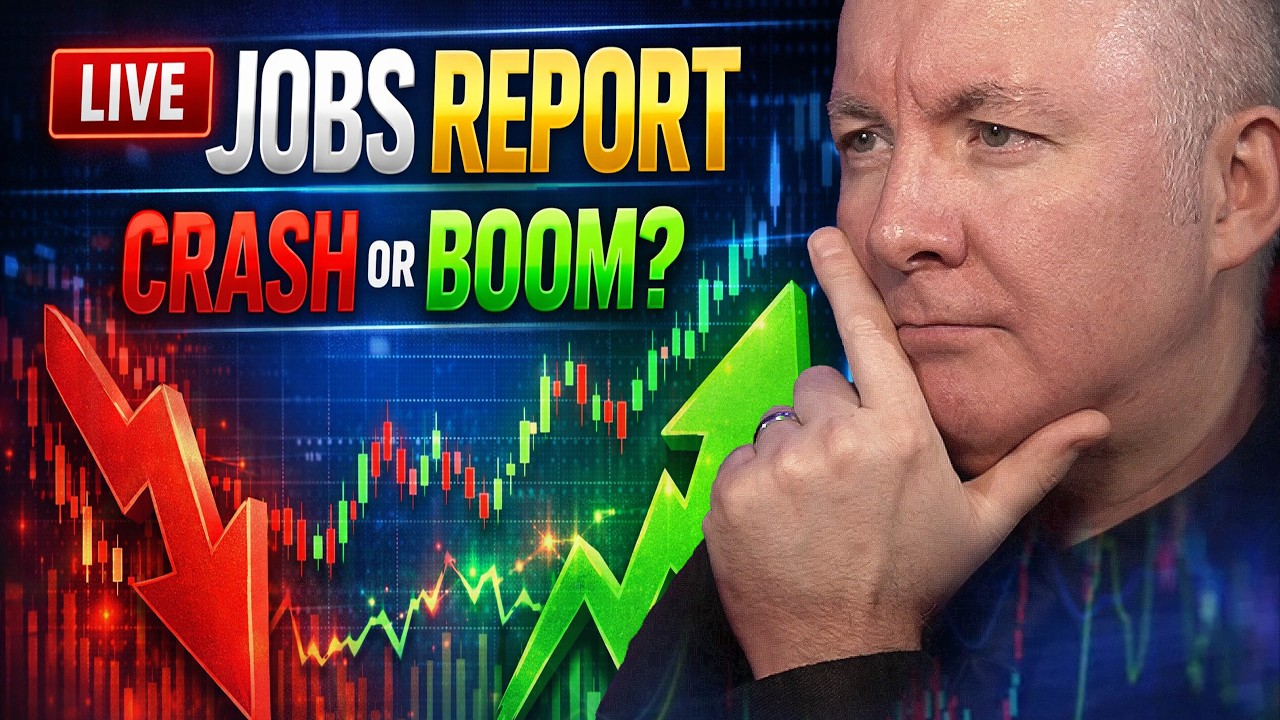 🚨 Live Jobs Report: Will the Stock Market Crash or Rally Today? Martyn Lucas Investor