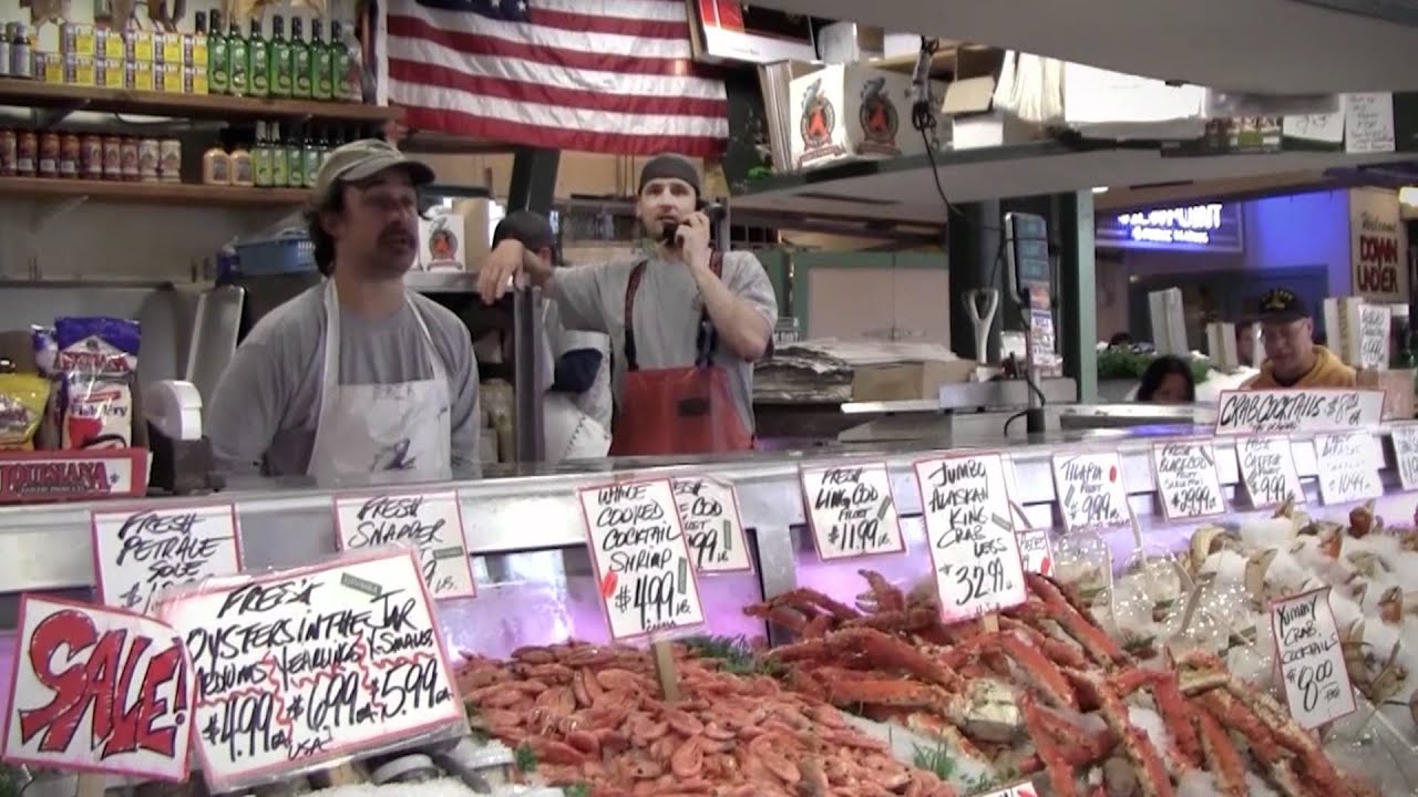 Seattle Pike Place Fish Market