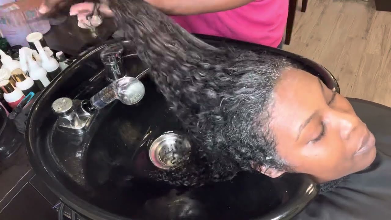 She did a big chop after growing her hair out for 3 years| We cut off 6 inches of hair