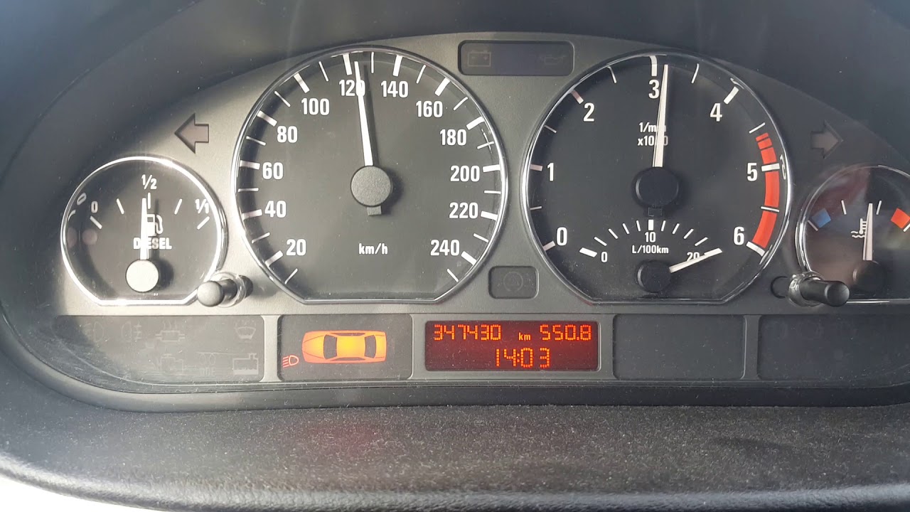 BMW e46 330d 260hp acceleration 90-170kmh