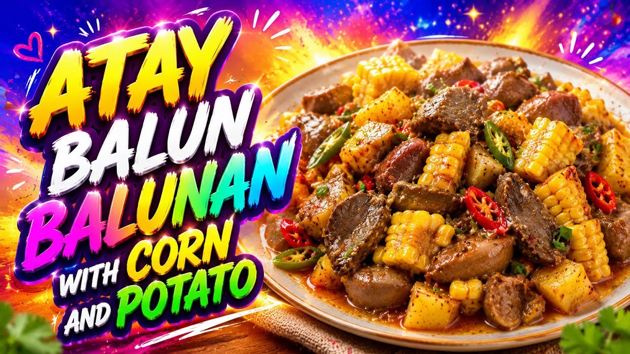 atay balun balunan w/sweet corn and sweet potato 🥰 iloveyou all ❤️
