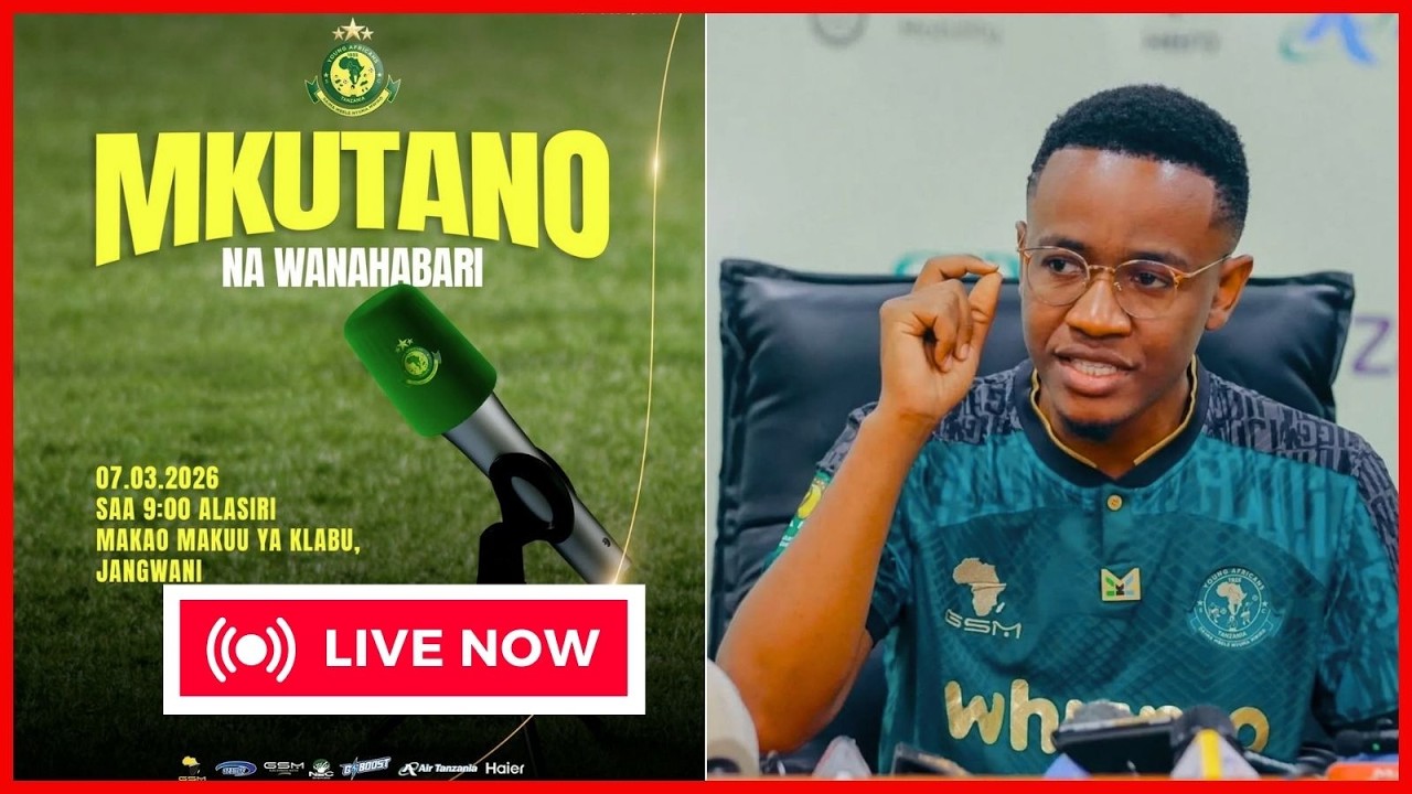 🔴#LIVE: ALI KAMWE ANATOA TAMKO MUDA HUU SAKATA LA YANGA DHIDI YA ADHABU ZA BODI YA LIGI...