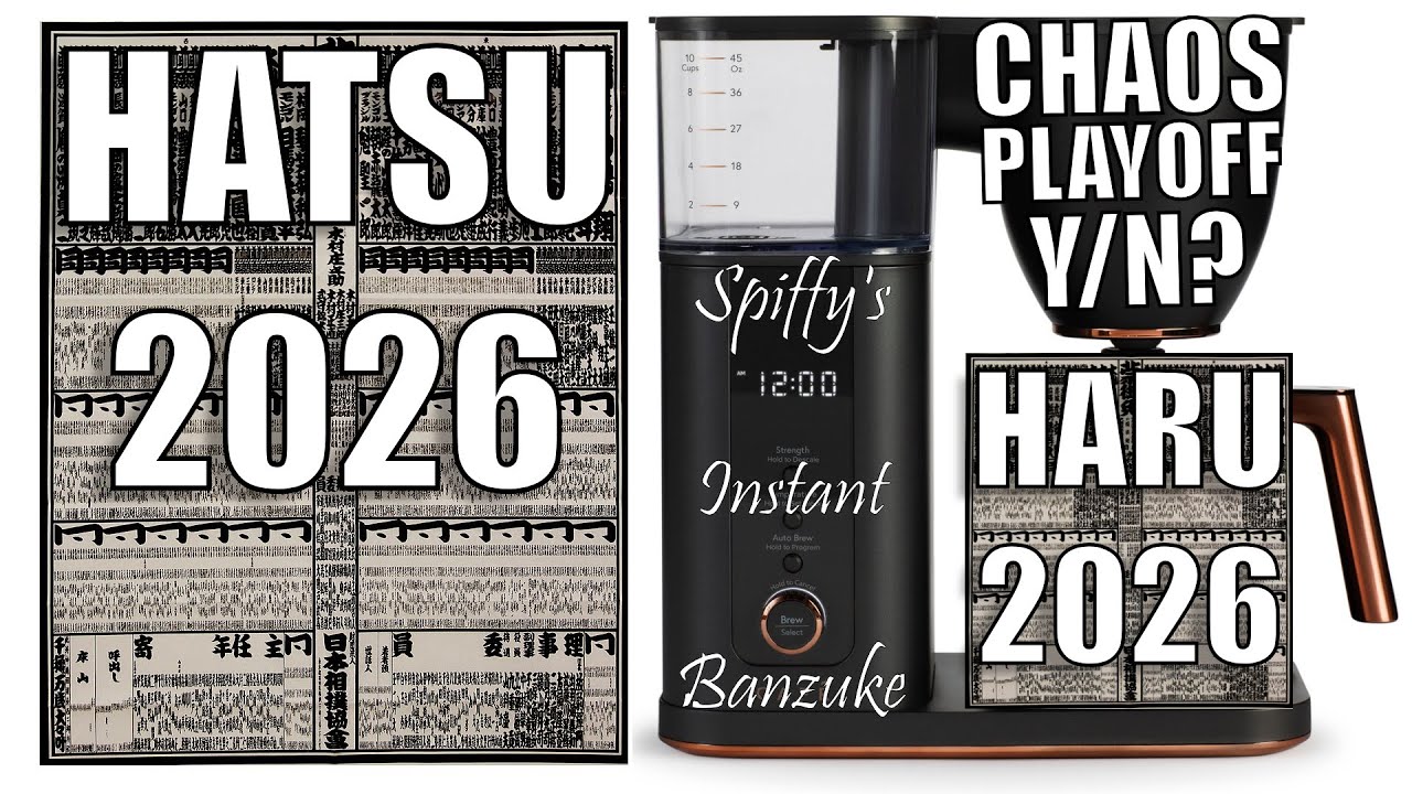 Warm Up With Some Instant Banzuke! January (Hatsu) to March (Haru) 2026! (plus bonus Aonishiki data)