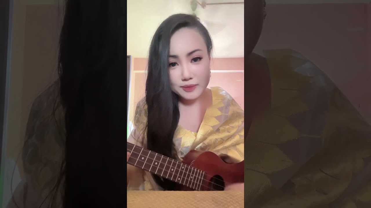 Tangkhul lady cover Manipuri song 🤭||Heitrasu sum Esei matek khara saklakei 