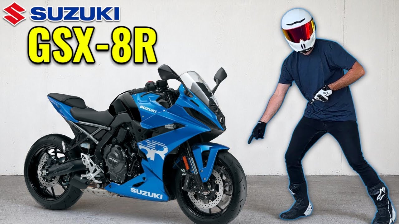 Обзор Suzuki GSX-8R | R7 KILLER | Подходит ли GSX-8R 2024 года для новичков?