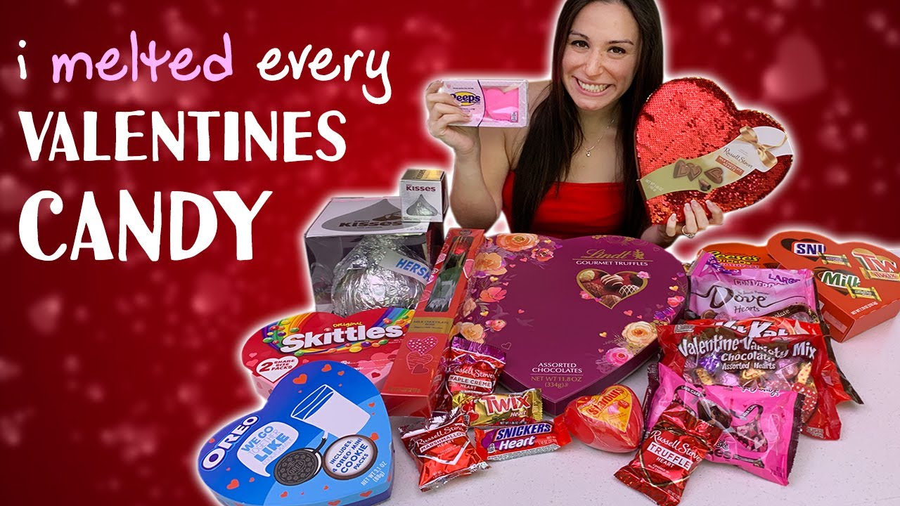 MELTING EVERY ❤️ VALENTINES DAY ❤️ CANDY TOGETHER