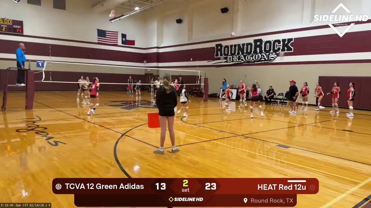 HEAT Red 12u vs. TCVA 12 Green Adidas (2026.02.14)