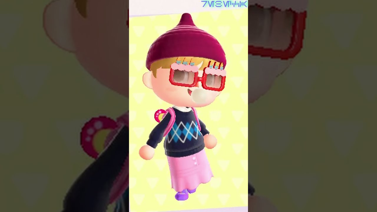 ACNH Clothing Challenge  #clothingtrends #animalcrossingmemes