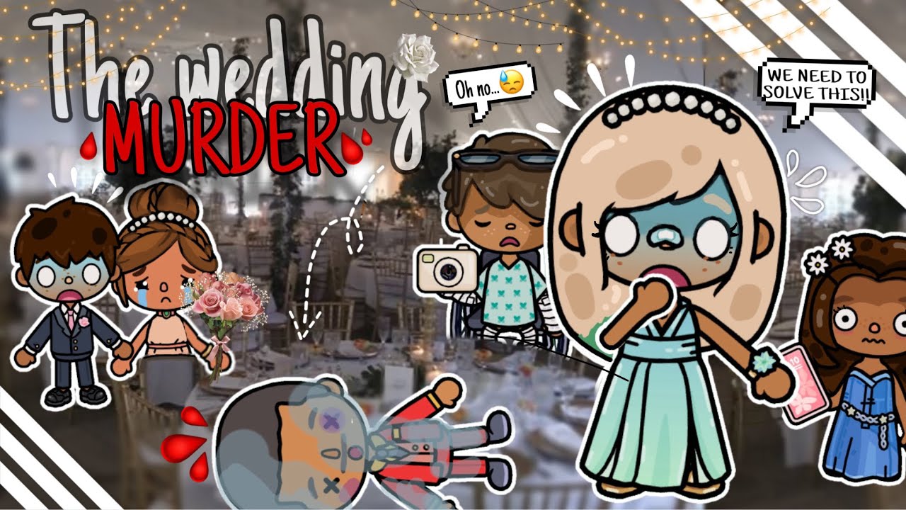 The wedding MURDER!!😱🩸|| *they solve the case?!* || Toca Boca voiced role play!! ||