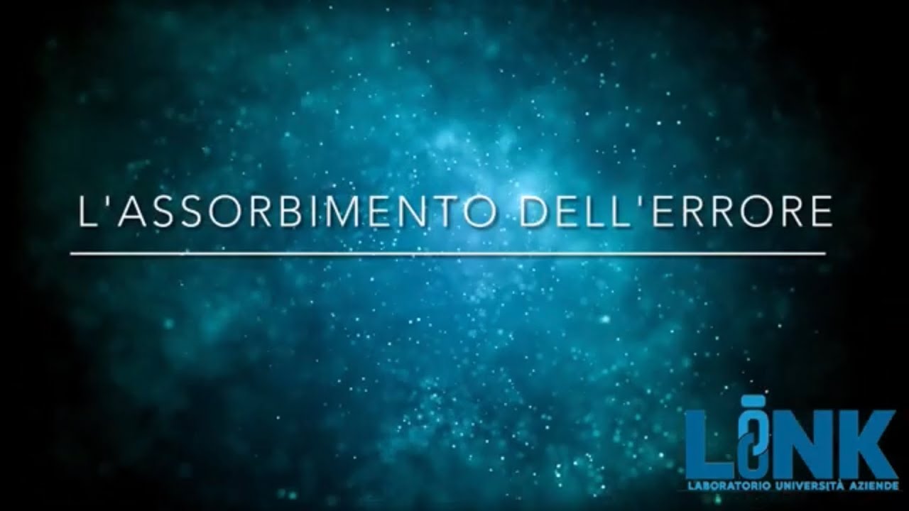 Riccardo Mascia - L’assorbimento dell’errore