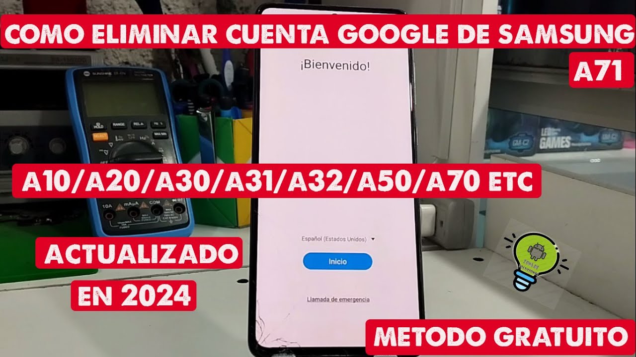ElIMINAR CUENTA GOOGLE SAMSUNG A71-SIRVE PARA (A10/A20/A21S/A30/A32/A50/A70/A71 ETC) 2025