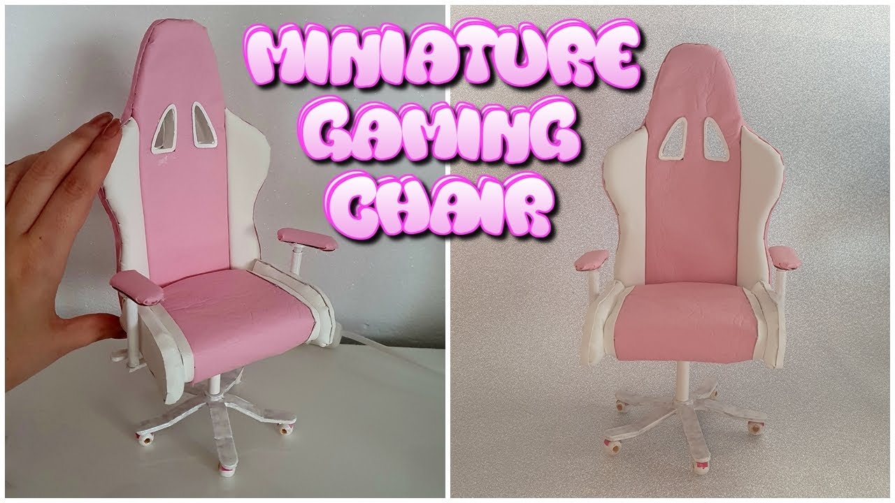 DIY Miniature ✫ GAMING CHAIR ✫ Tutorial | Crafts Scale 1:6