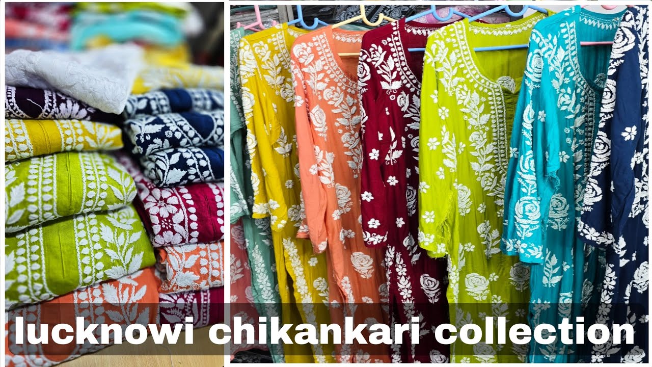 Which is BEST for LUCKNOWI CHIKANKARI Handwork or Machine Embroidery?