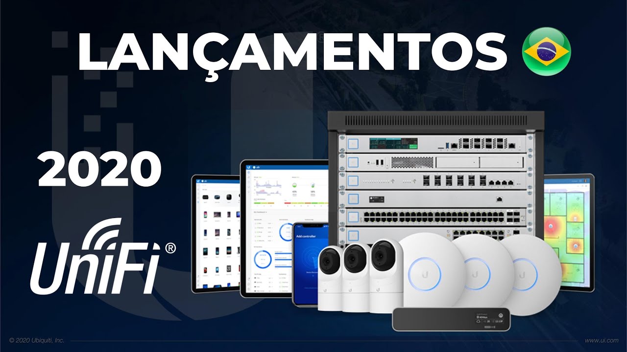 Portfólio UniFi e Lançamentos no Brasil em 2020