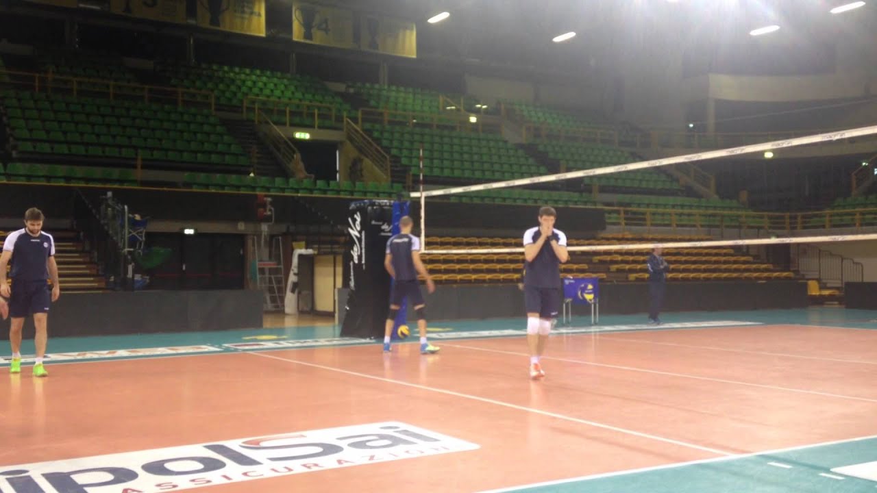 Allenamento Modena Volley settimana Modena Milano 2
