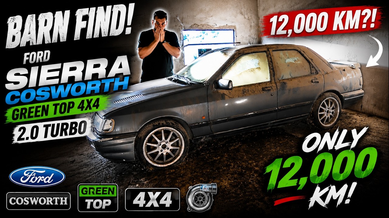 Моя первая настоящая амбарная находка — Ford Sierra Sapphire Cosworth 4×4