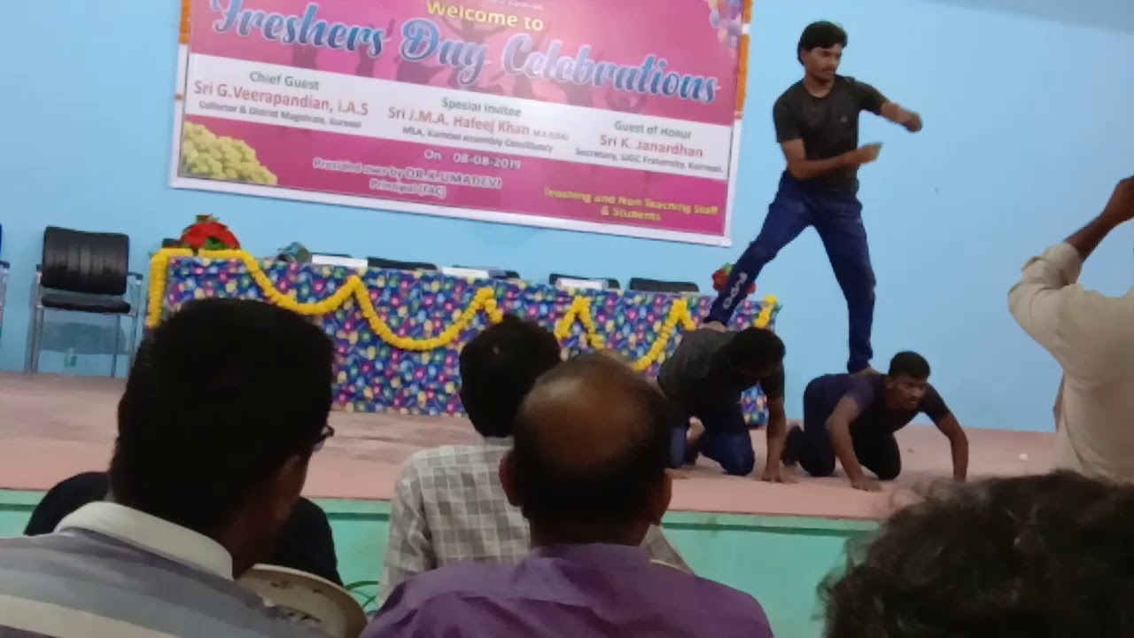 Freshers celebrating at 2019 sjgc