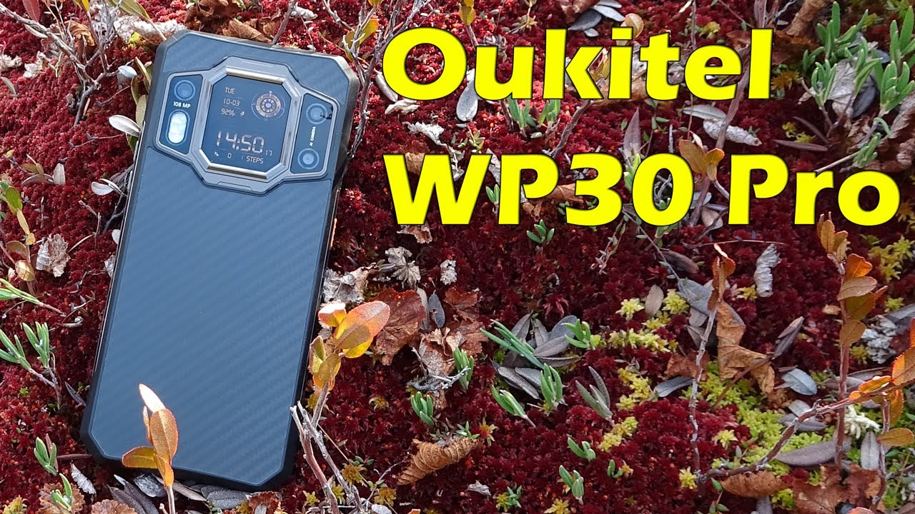 Oukitel WP30 PRO защищённый смартфон с двумя экранами и мощной батареей для рыбалки, охоты и туризма