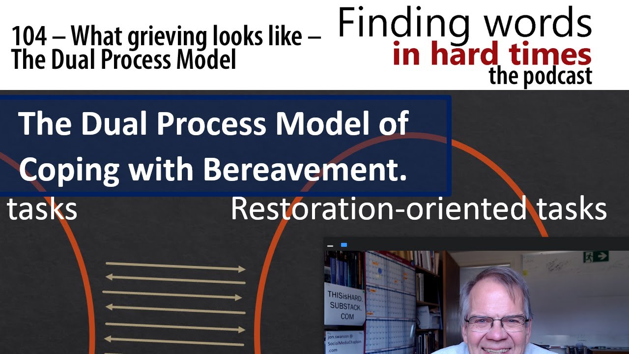 104 – What grieving looks like – The Dual Process Model