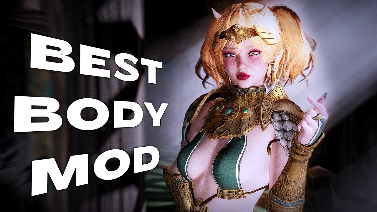 The Best Body Mod in Skyrim! UBE - (Ultimate Body Enhancer)
