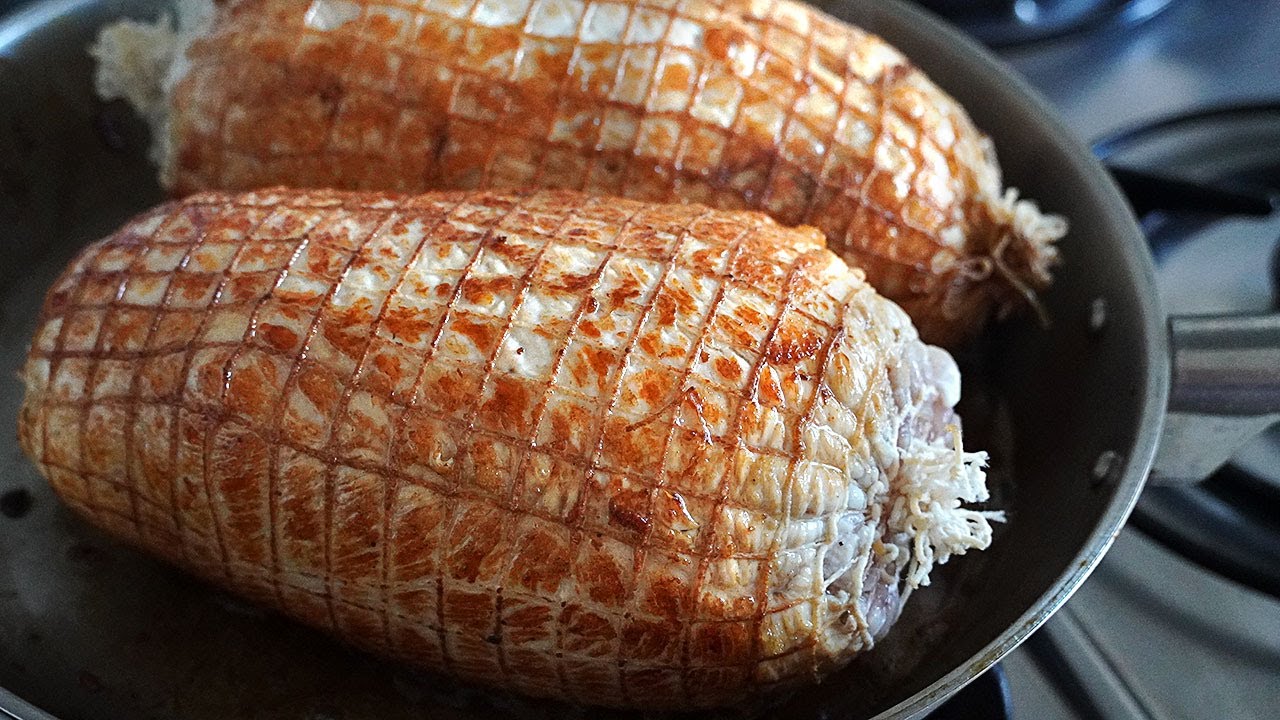 PECHUGA DE PAVO RELLENA. LA MEJOR RECETA. LA HICE PARA NAVIDAD Y LA VOY HACER PARA NOCHEVIEJA