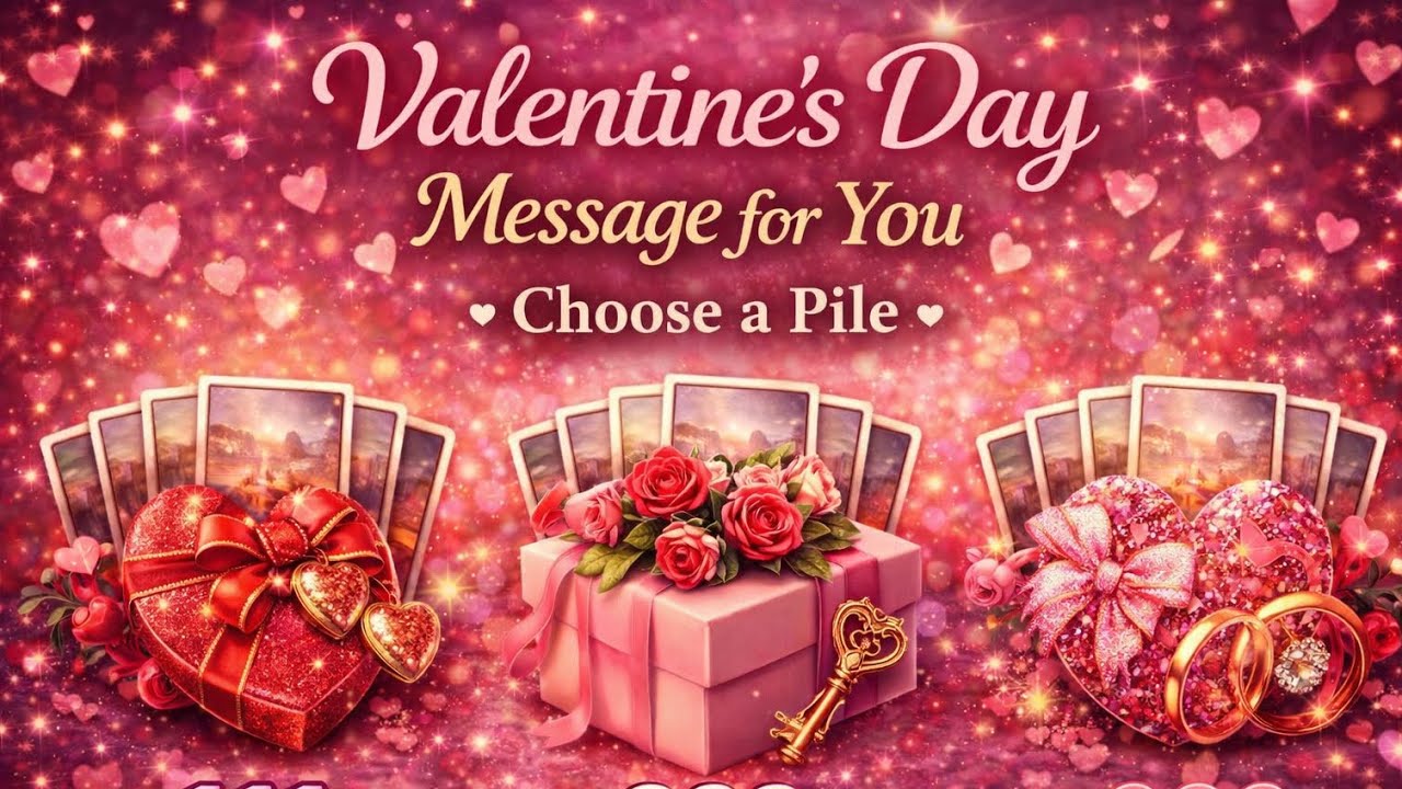 Valentine’s Day Message for You | Choose a Pile Tarot Reading